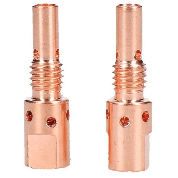 Mig Welder No. 25 Type Torch Tip Adaptor Converter – 2 Pack