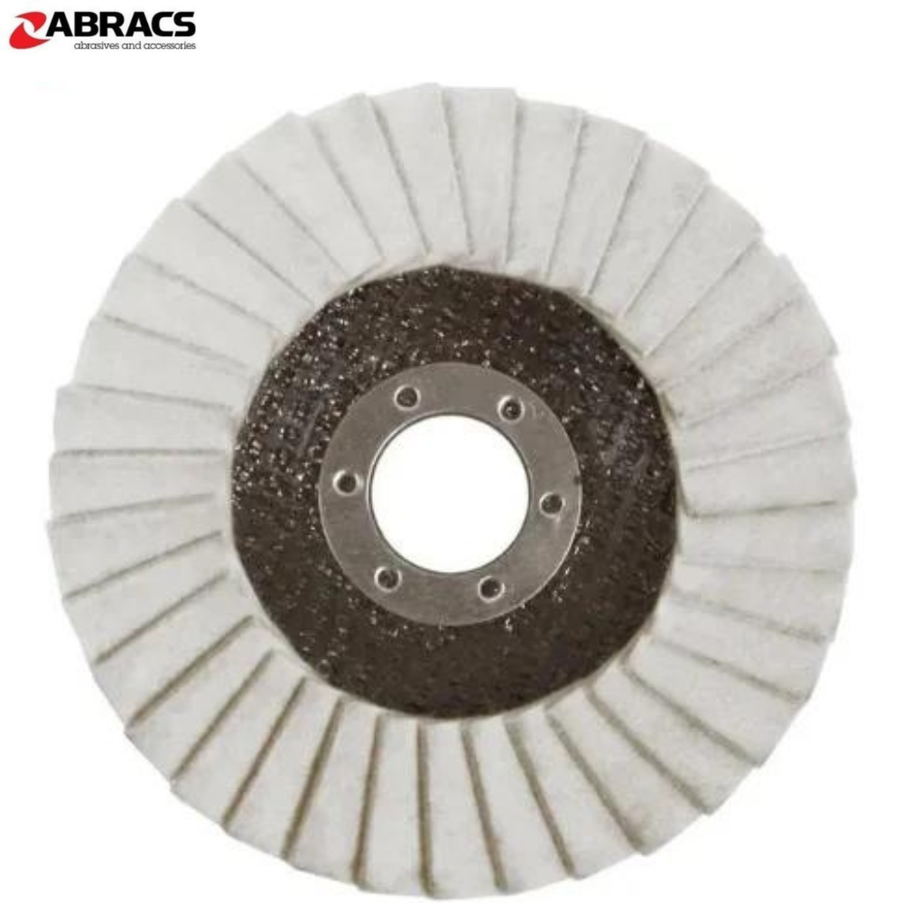 ABRACS Gloss Polishing Flap Discs 115 mm – 2 Pack
