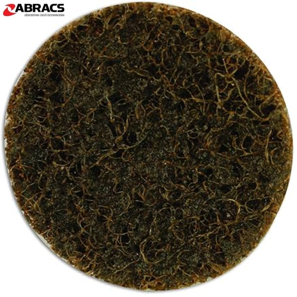 ABRACS Quick Lock Non Woven Discs 50mm Coarse – 25 Pack