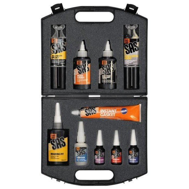 S.A.S Adhesive & Sealant Engineers Kit – 10 Piece