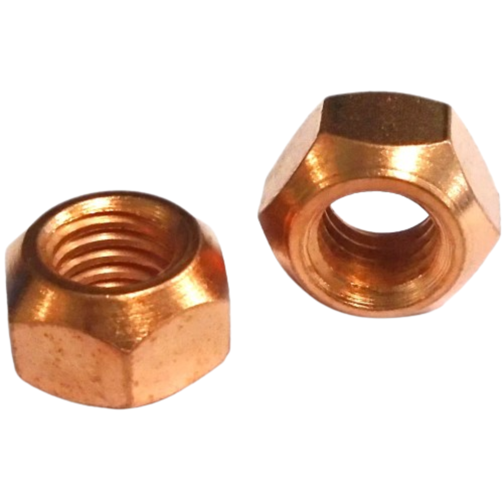 Exhaust Manifold Nuts – Copper Flashed Steel M8 x 1.25 – 50 Pack