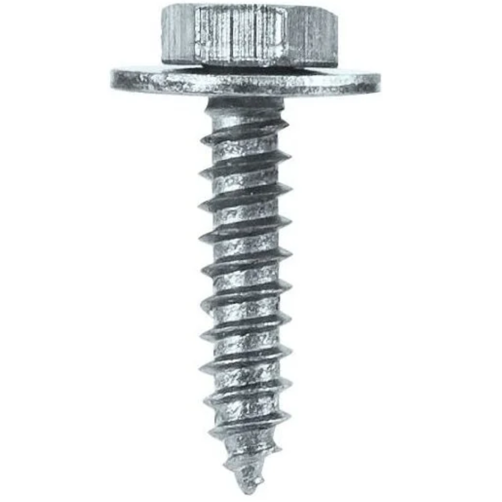 Sheet Metal Screws with Captive Washer 4.2 x 19mm (8 x 3/4″) 100 Pack