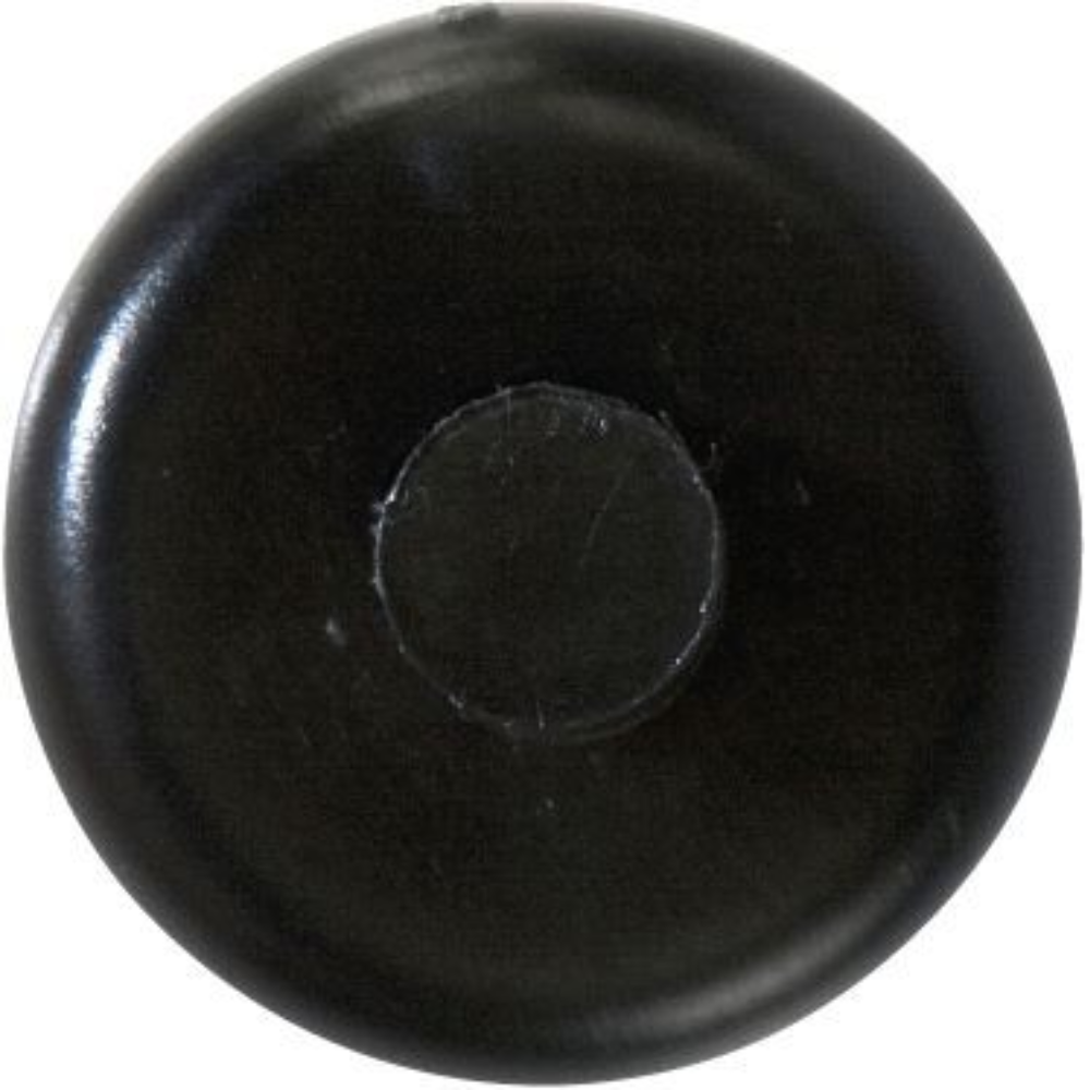 FIX39 Drive Rivet – Top profile showing robust black nylon construction for automotive panels.