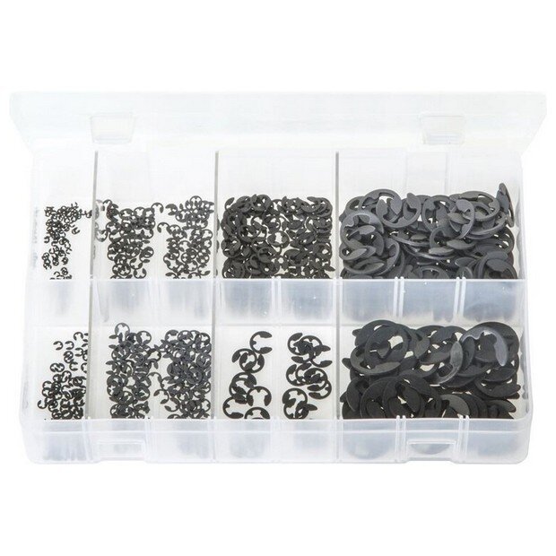 Assorted Box E-Retainers – Metric – 725 Pieces