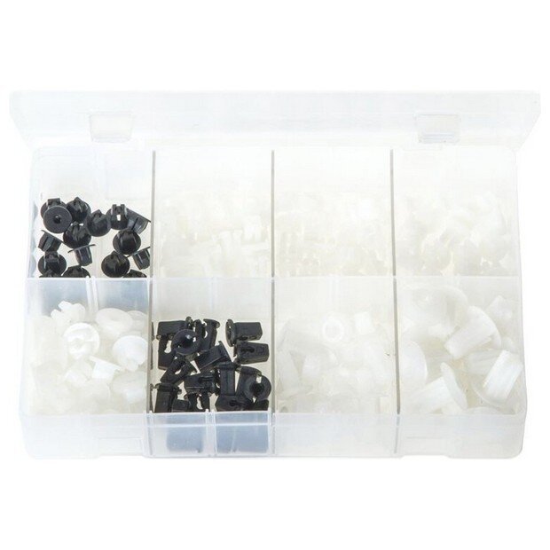 Assorted Box Locking Nuts – 220 Pieces