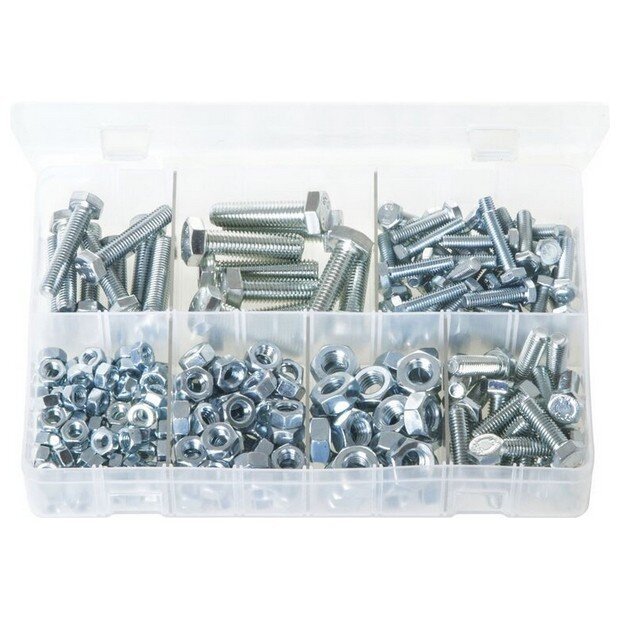 Assorted Box Set Screws High Tensile – Metric – (M5 – M10) – 150 Pieces