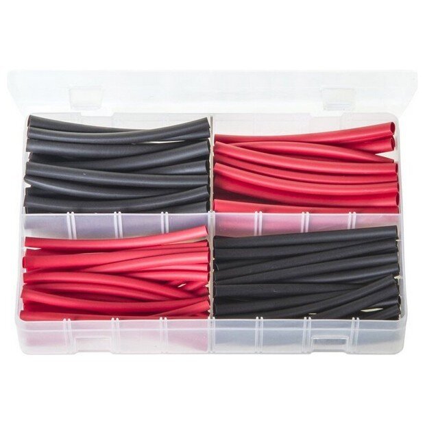 Assorted Box Heat Shrink Tubing – 100 mm Lengths – 100 Pieces