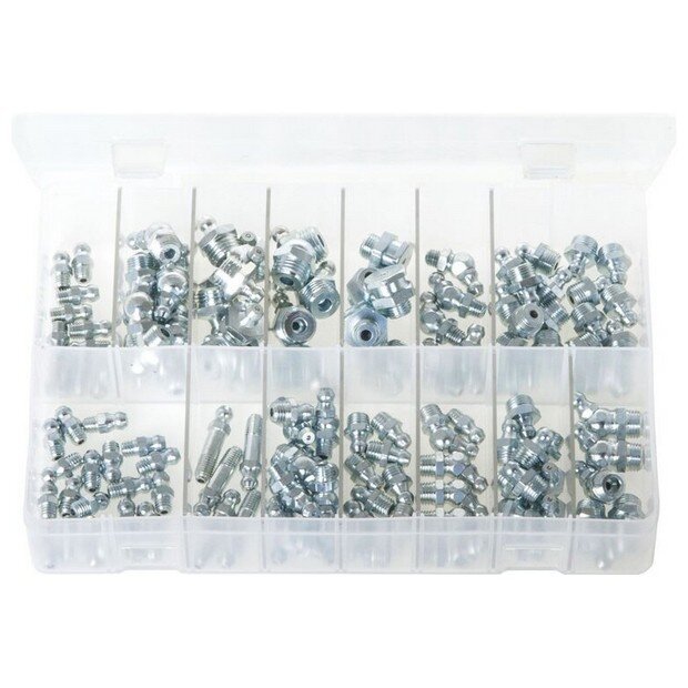 Assorted Box Grease Nipples – Metric & Imperial – 300 Pieces