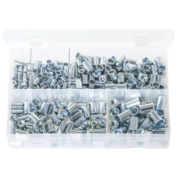 Assorted Box Threaded Inserts – Regular – (M4 – M12) – 250 Pieces