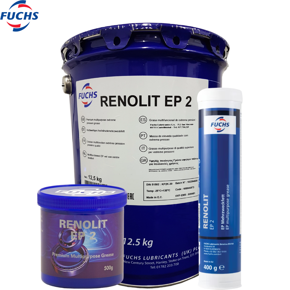 FUCHS Renolit EP2 Grease – Multi-Purpose Lithium Grease for Automotive & Industrial Use