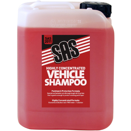S.A.S Highly Concentrated Vehicle Shampoo – 5 Litre