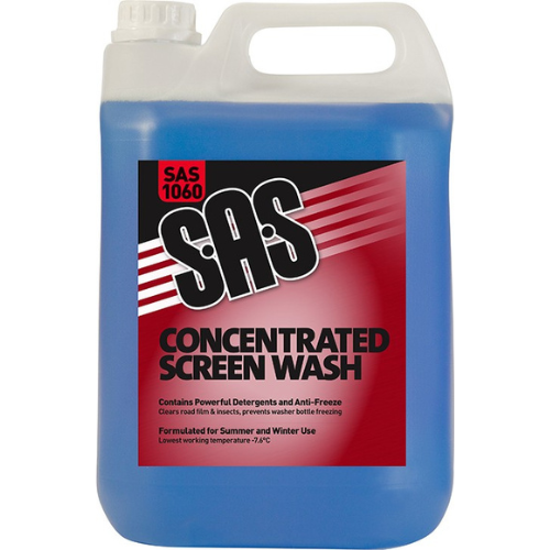 S.A.S Concentrated Screen Wash 5 Litre – 2 Pack