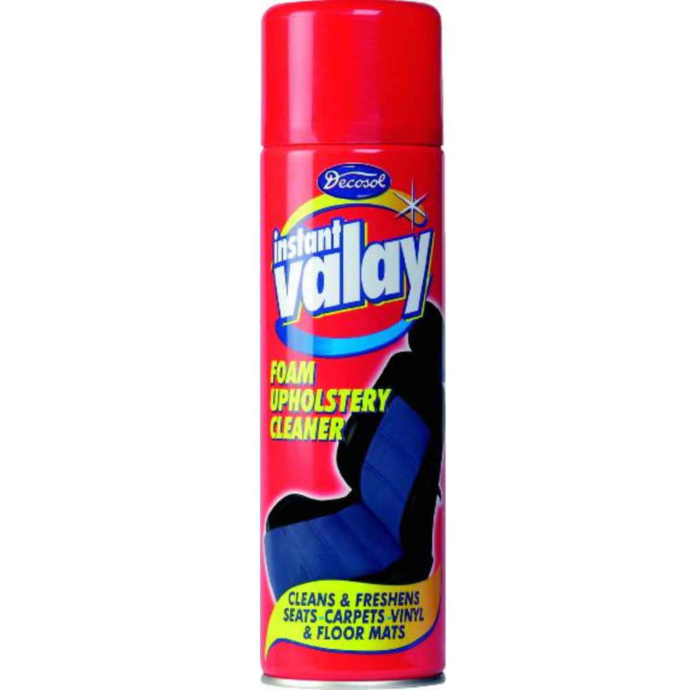 DECOSOL ‘Instant Valay’ Foam Upholstery Cleaner 500ml – 12 Pack