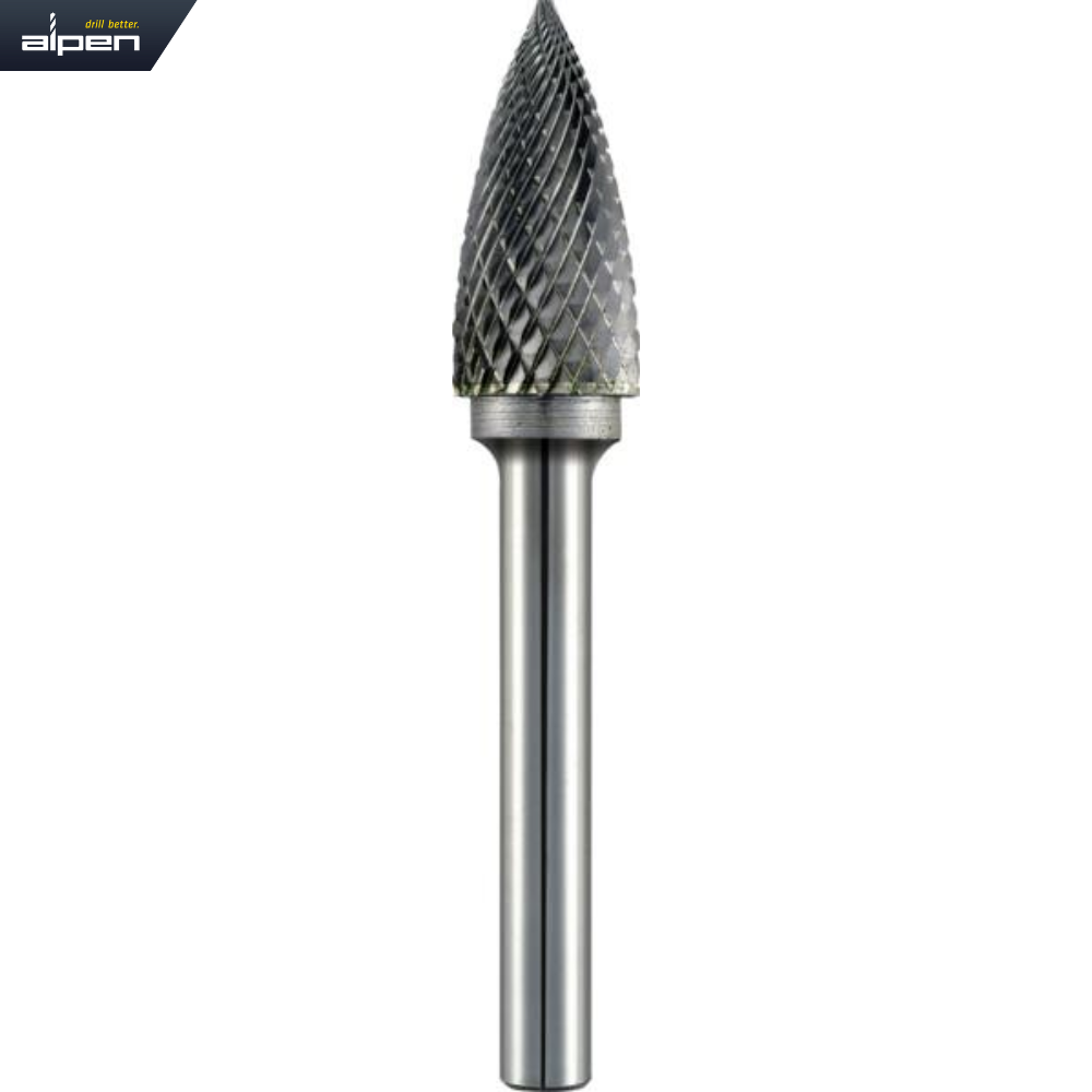 ALPEN Rotary Burr – Arc Pointed Nose (Tree) (Various Sizes)