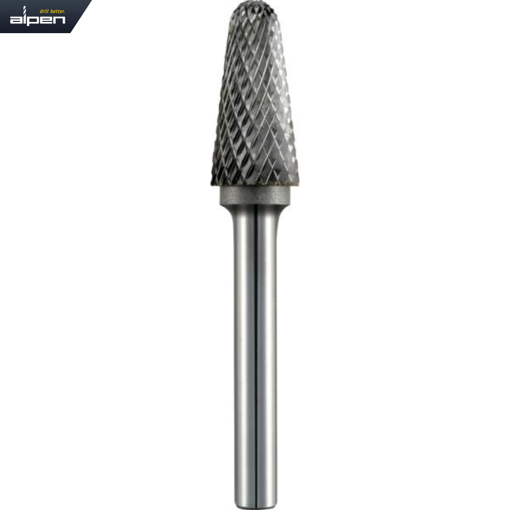 ALPEN Rotary Burr – Conical Ball Nose (Various Sizes)