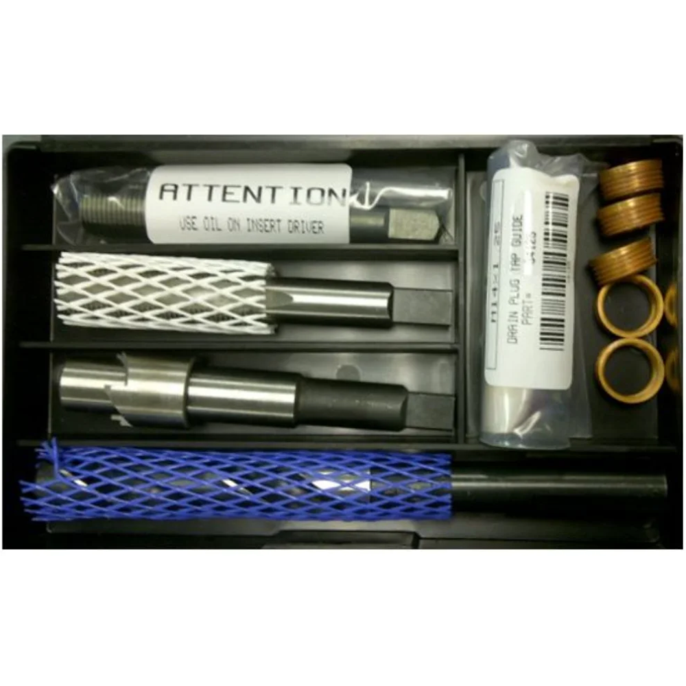 TIME-SERT® M14 x 1.25 Spark Plug Thread Repair Kit – 10 Piece Set for Durable and Reliable Repairs