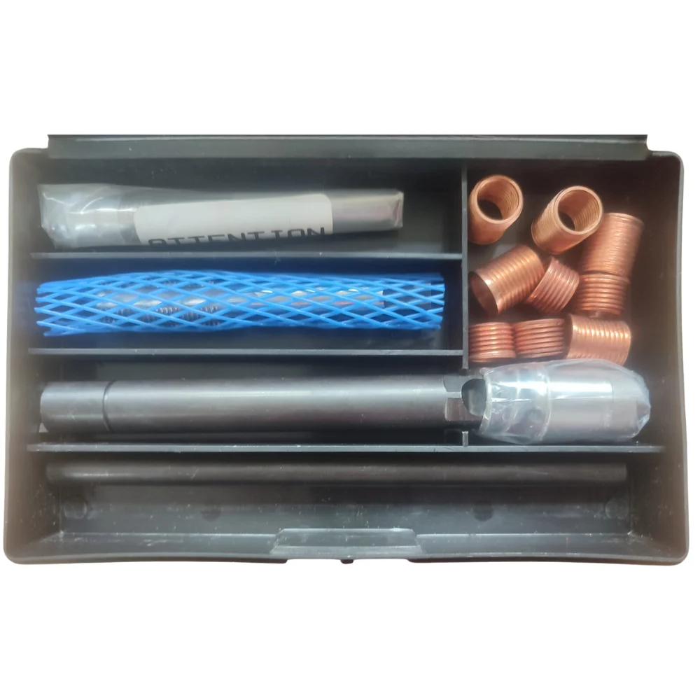 TIME-SERT® M12 x 1.25 Spark Plug Thread Repair Kit – 15 Piece Set for Durable and Reliable Repairs