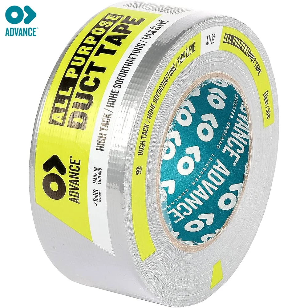 ADVANCE ‘AT132’ Duct Sealing Tape – Heavy Duty Gaffer – 2 Pack – Grey