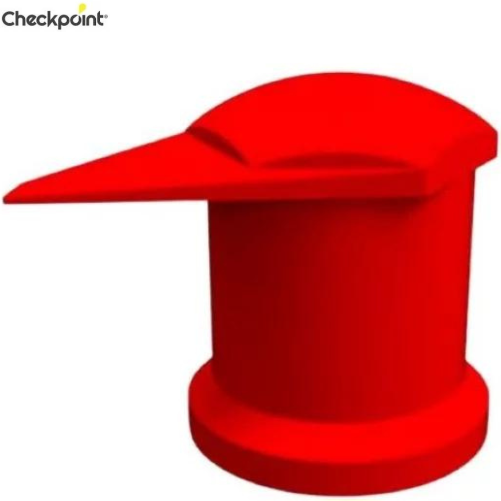 CHECKPOINT® ‘Dustite LR’ Wheel Nut Indicators 30 – 33mm | Red – 10 Pack