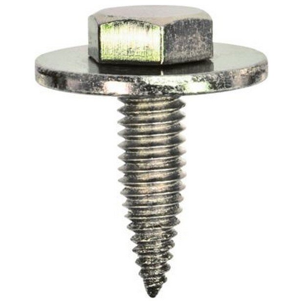 Tapping Screws with Captive Washer M6 x 18mm | Pack of 50