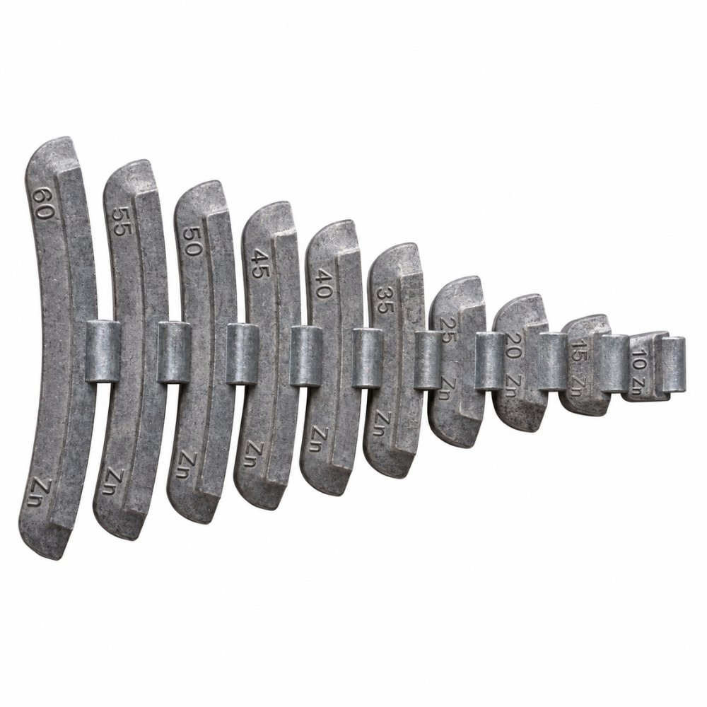Steel Wheel Weights – Knock-On Type Zinc (OE Quality) 5g – 40g