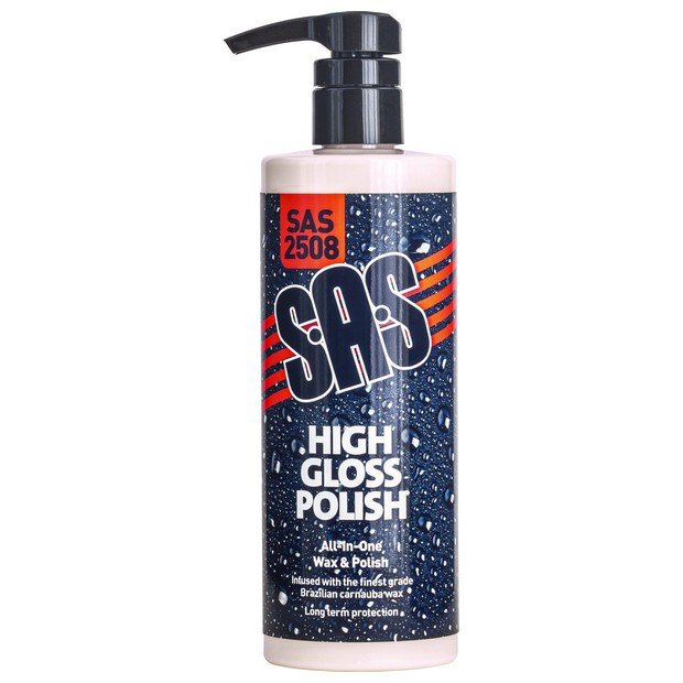 S·A·S High Gloss Polish Pump Dispenser – 500ml