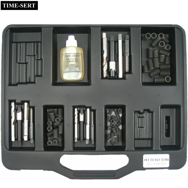 TIME-SERT® Kit Mini Master Metric Fine – Thread Repair | M6 – M10 (72 Pieces)