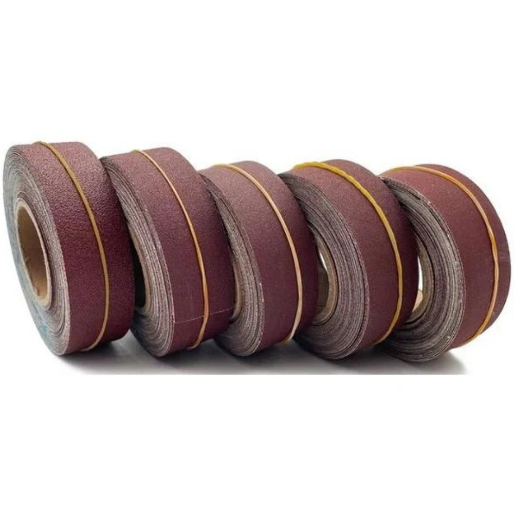 Emery Roll – Brown (Engineers Quality) 50mm (P80 – P1200) – 50m