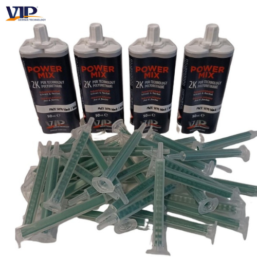 VIP Power Mix 2K Polyurethane Universal Repair Adhesive – Clear | 5 Minute – Kit