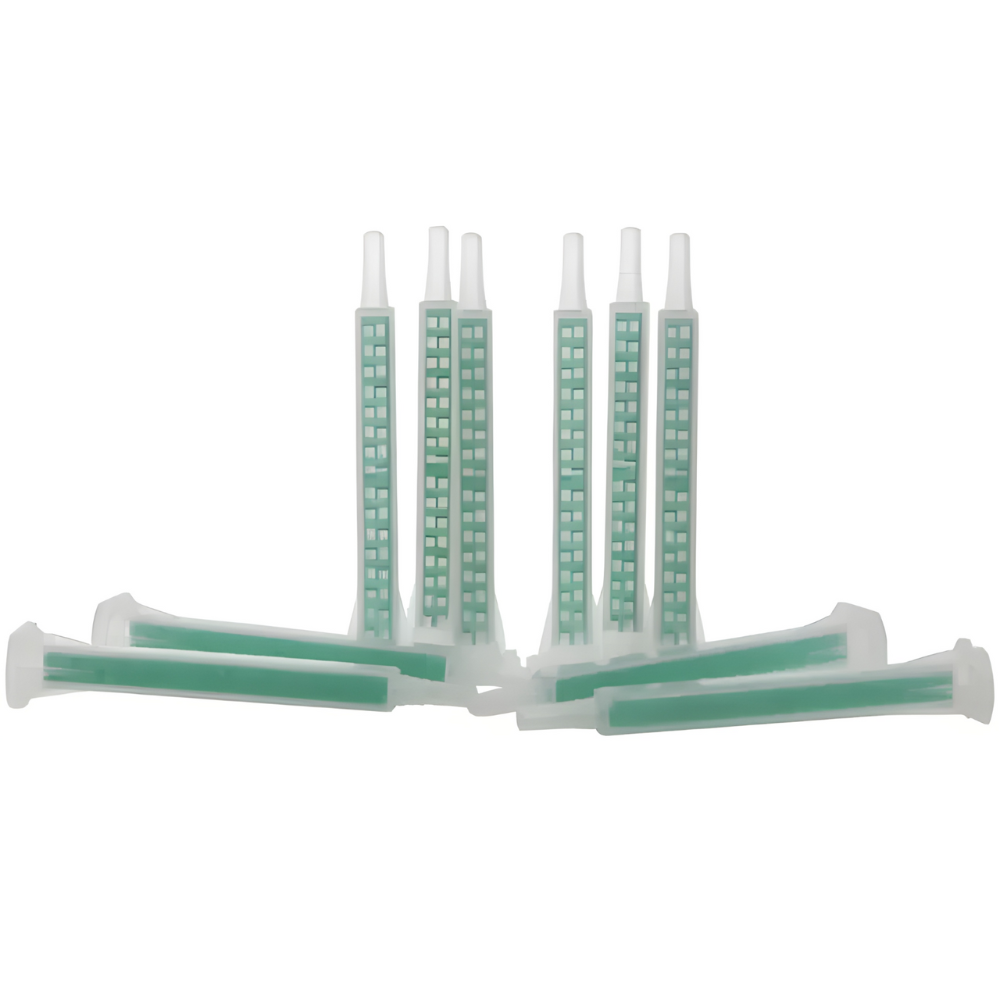 2-Part Mixing Nozzles for 50ml Syringe Cartridges 1.1 Ratio – Accurate Mixing