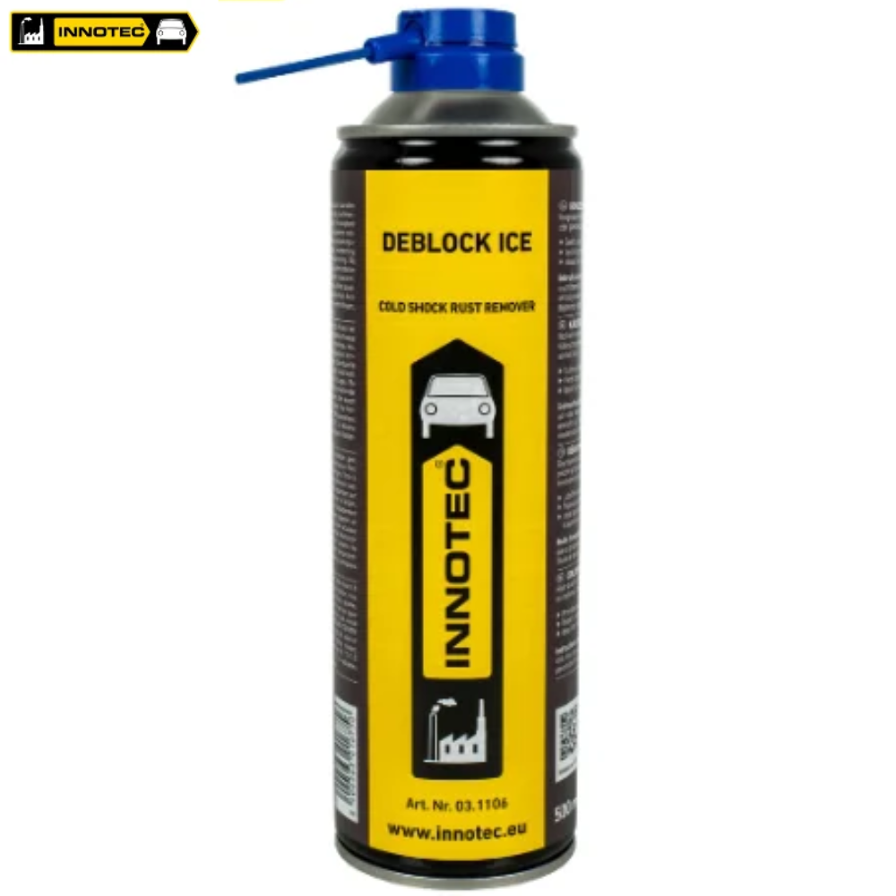 INNOTEC Deblock Ice 500ml: Powerful Rust Remover & Disassembly Aid