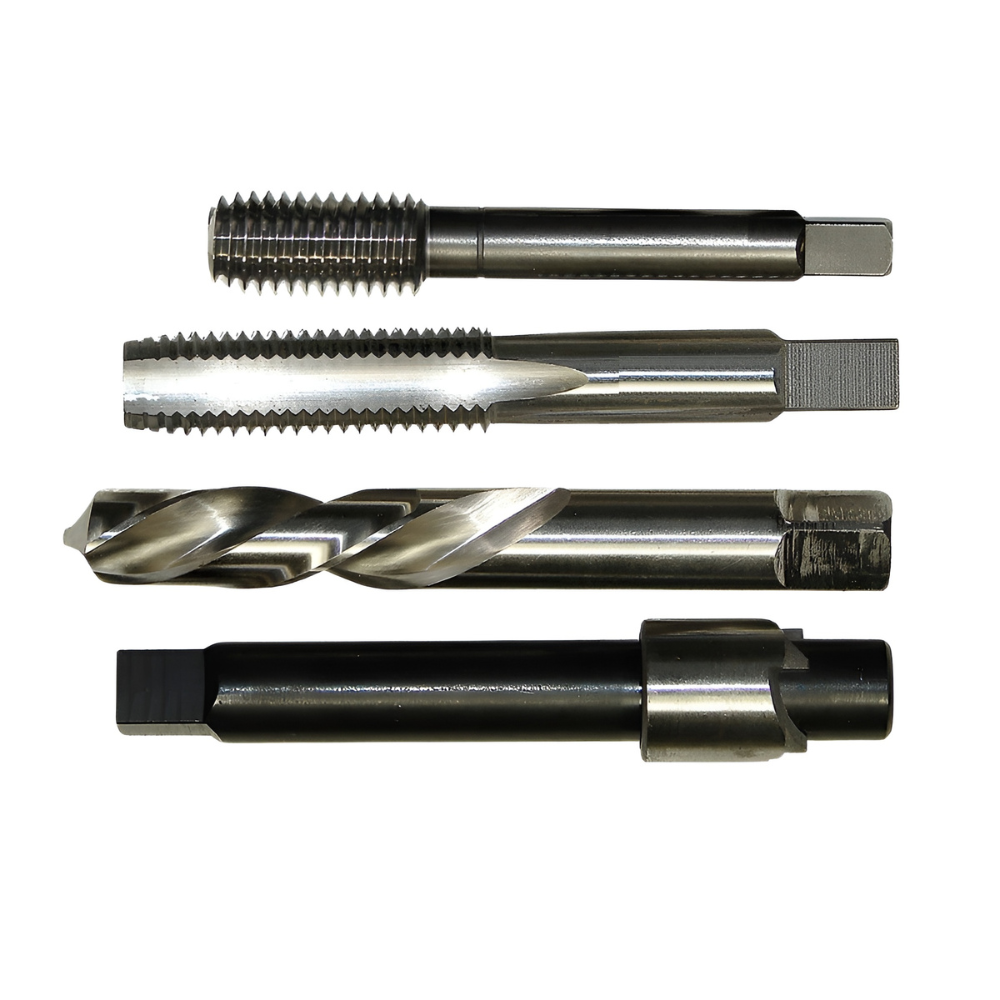 time sert kit tools 1/2 inserting tool thread cutter tap counterbore drill for thread repair