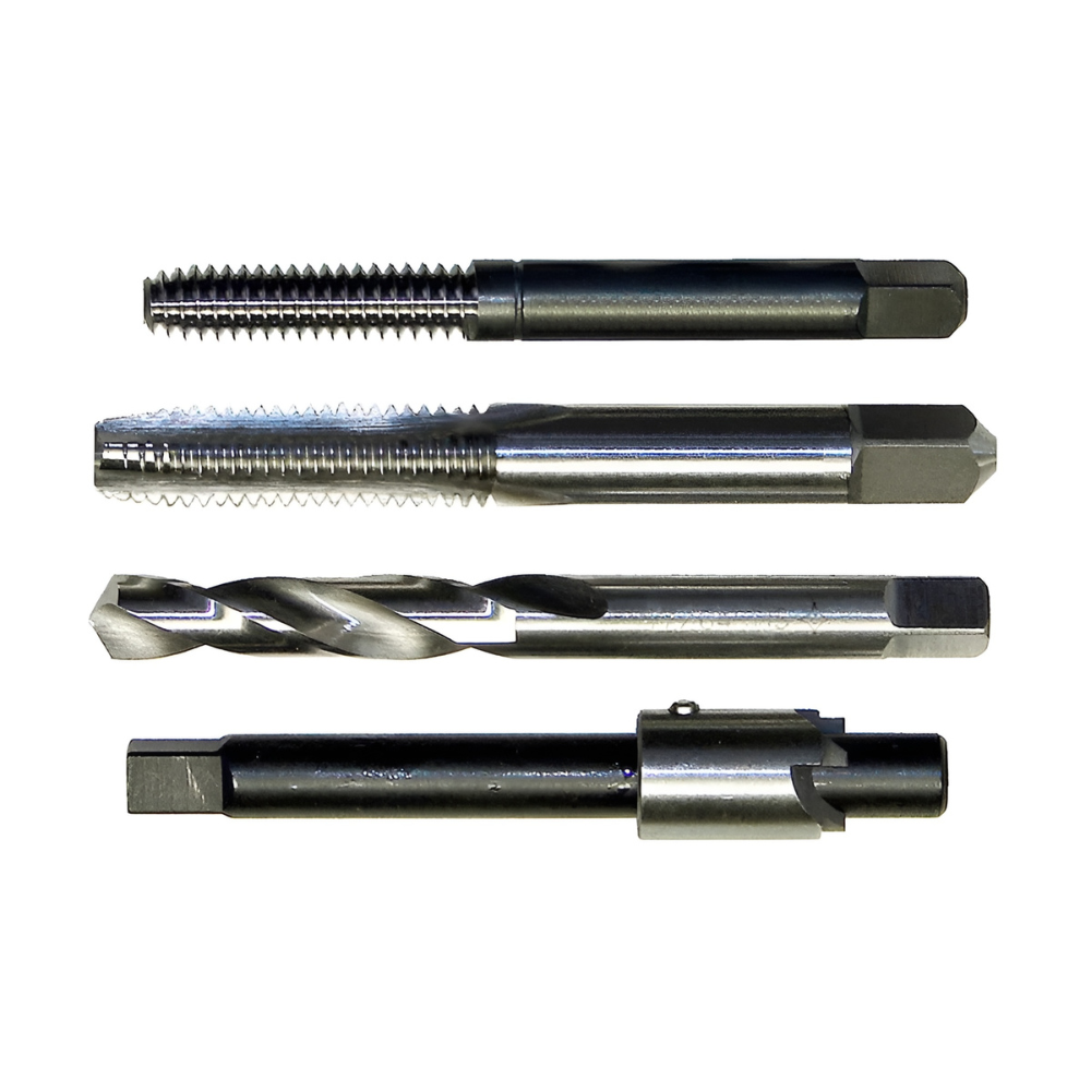 time sert kit tools 1/4 inserting tool thread cutter tap counterbore drill for thread repair