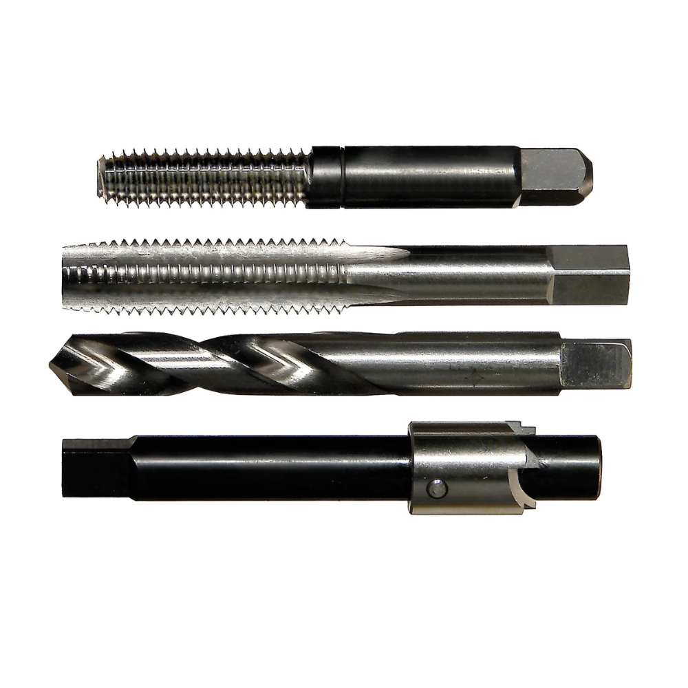 time sert kit tools 3/8 inserting tool thread cutter tap counterbore drill for thread repair