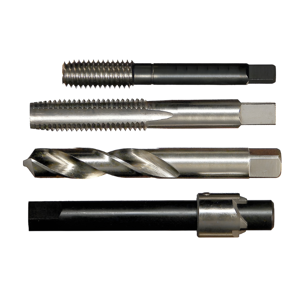 time sert kit tools 7/16 inserting tool thread cutter tap counterbore drill for thread repair