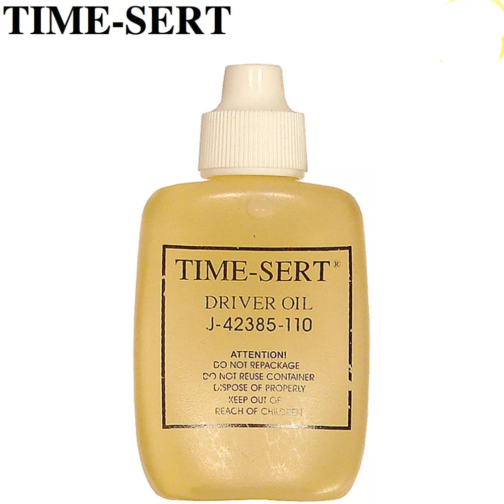 TIME-SERT® Driver Oil – Premium Lubricant for Thread Repair Kits