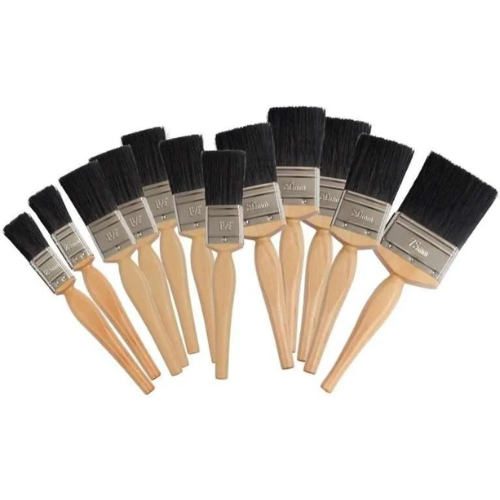 Paint Brushes – Professional Plain Wooden Handles