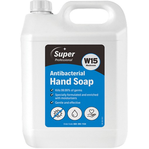 W15 Antibacterial Hand Soap 5 Litre