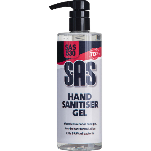 S.A.S Hand Sanitiser Gel – 500ml
