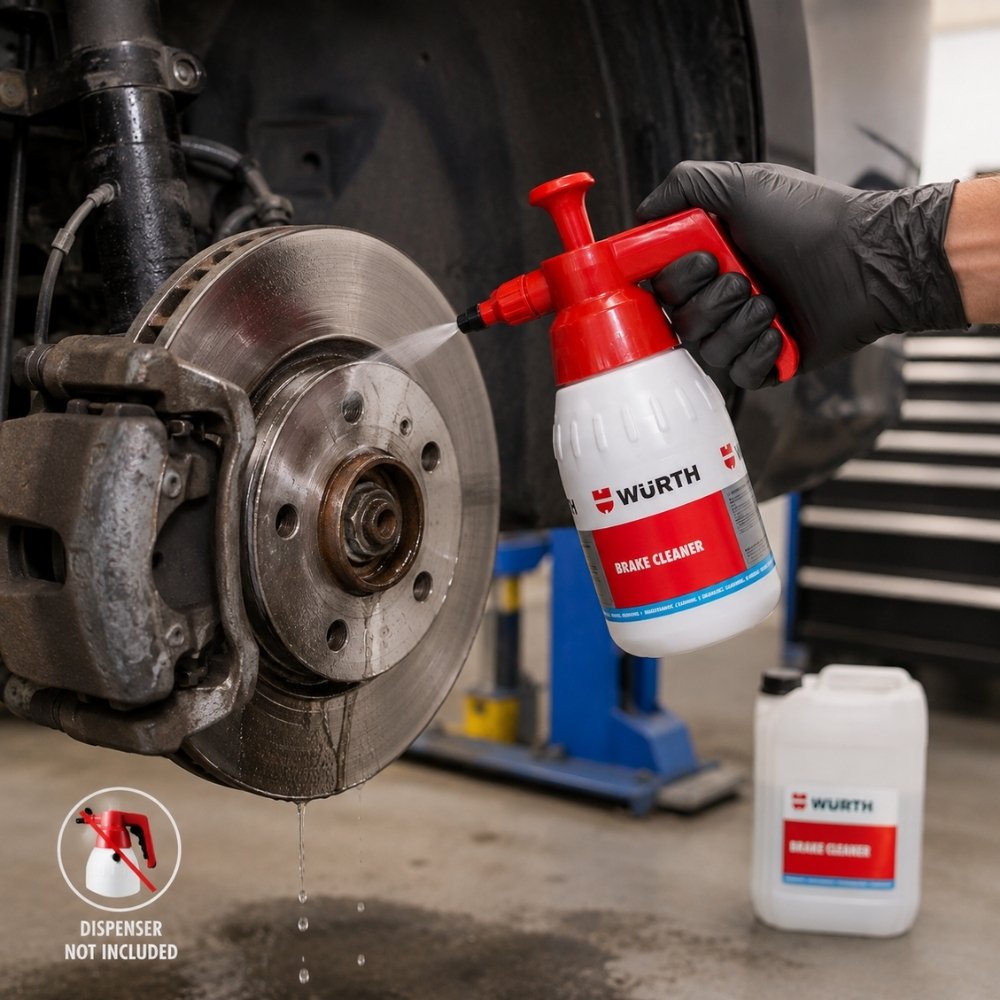 wurth-brake-cleaner-25-litre-bulk-automotive-degreaser-application