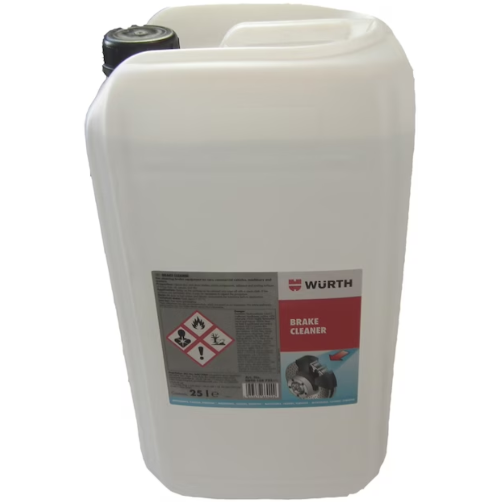 Würth Brake Cleaner 25 Litre – Fast, Residue-Free Automotive Degreaser