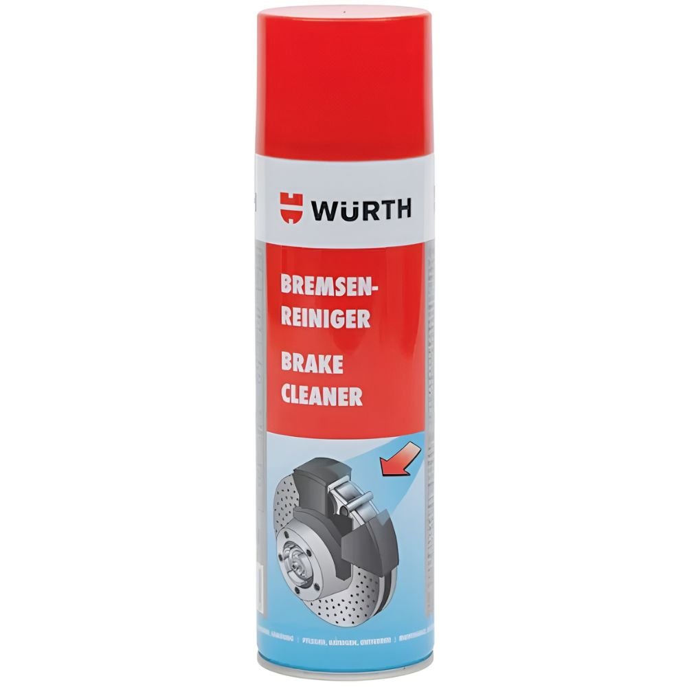 Würth Brake Cleaner Spray 500ml – Fast-Acting Automotive Degreaser