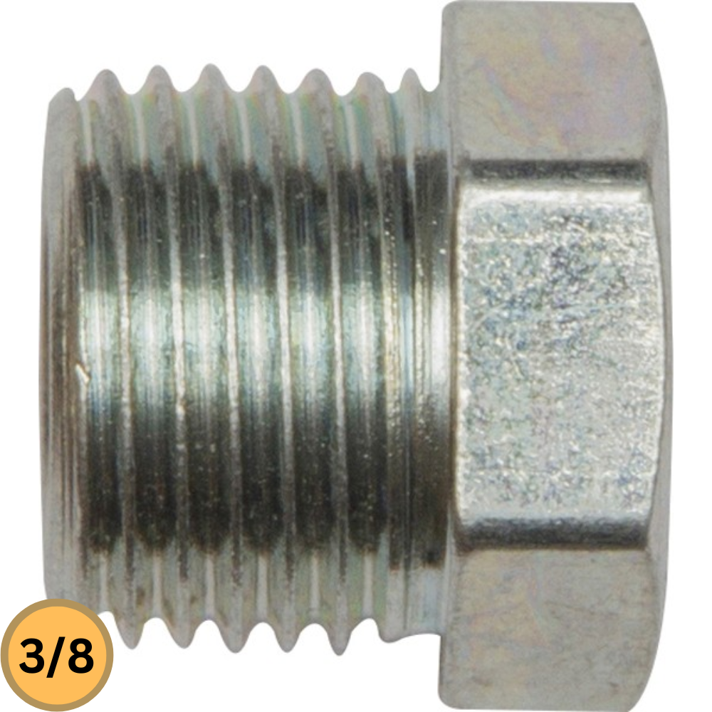 Male Brake Nuts 5/18″ UNF x 16.5mm – Short Full Thread – 25 Pack