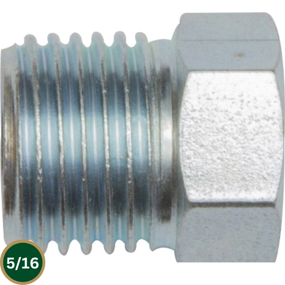 Male Brake Nuts 1/2″ UNF x 15.8mm – Short Full Thread – 50 Pack