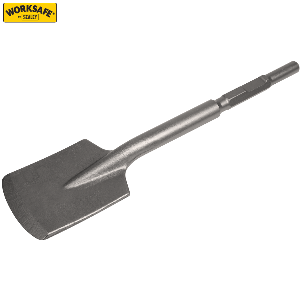 Sealey Breaker Steel Clay Spade – Kango Style 21mm – 110 x 450mm
