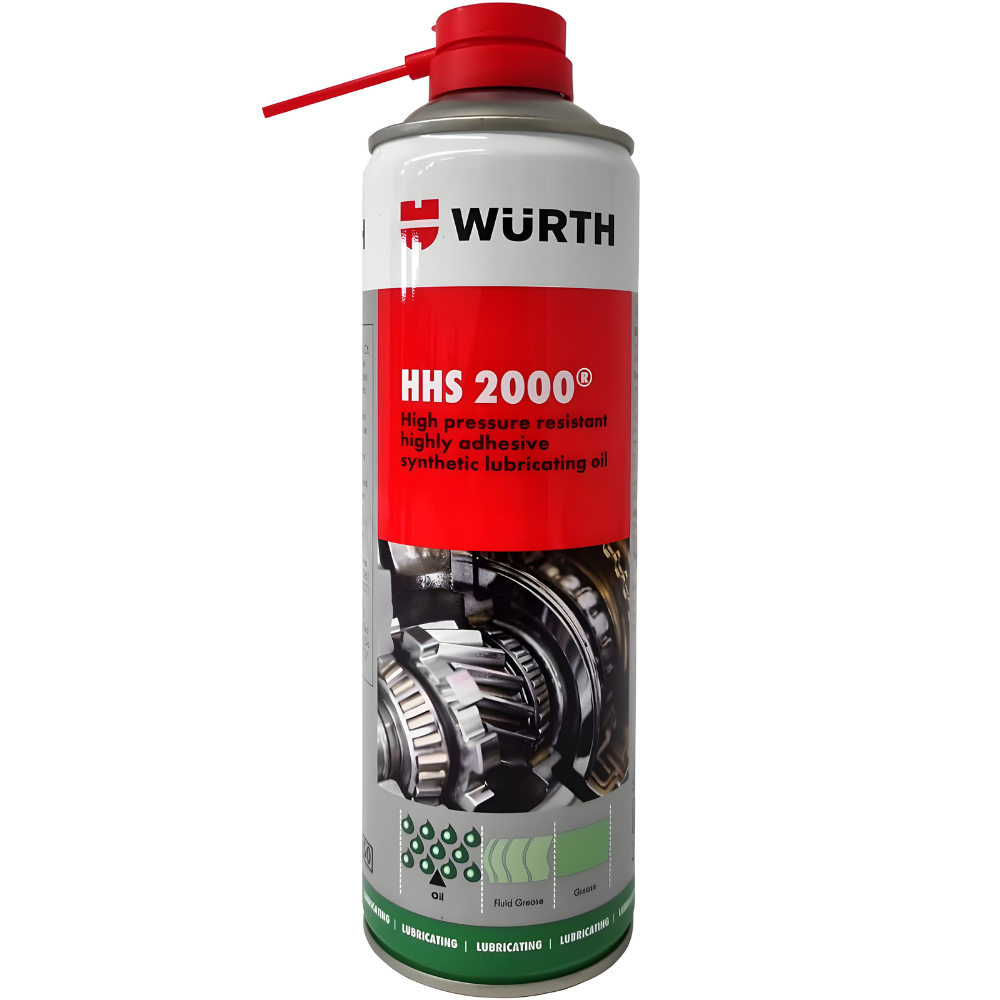 Würth HHS 2000® Spray – 500ml High Temp PTFE Lubricant