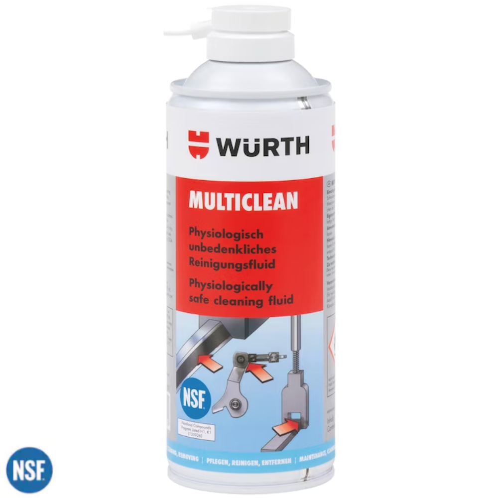 Würth Multiclean Cleaning Fluid Physiologically Food-Safe NSF – 500ml