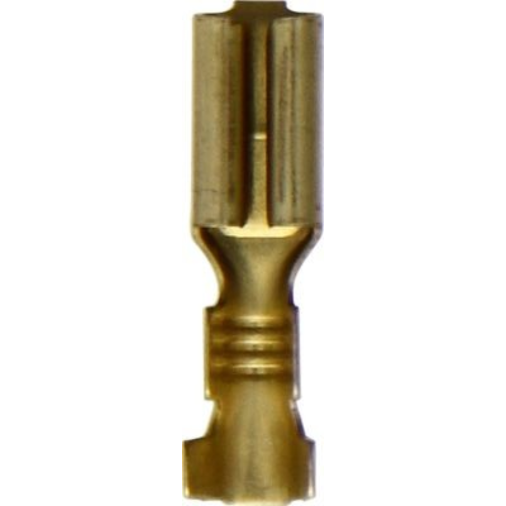 Non-Insulated Terminals Push-on Females – 2.8 mm Brass | Pack of 50