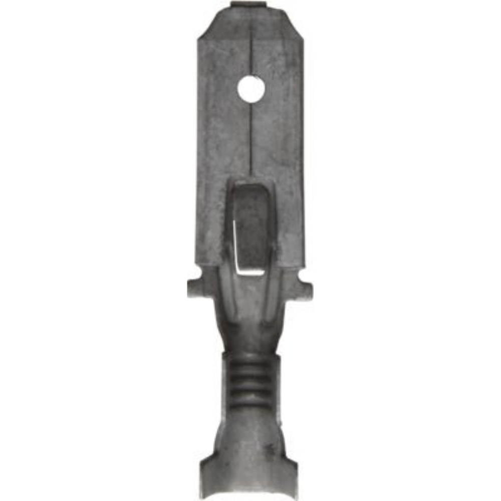 Non-Insulated Terminals Push-on Males – 6.3 mm Zinc | Pack of 50