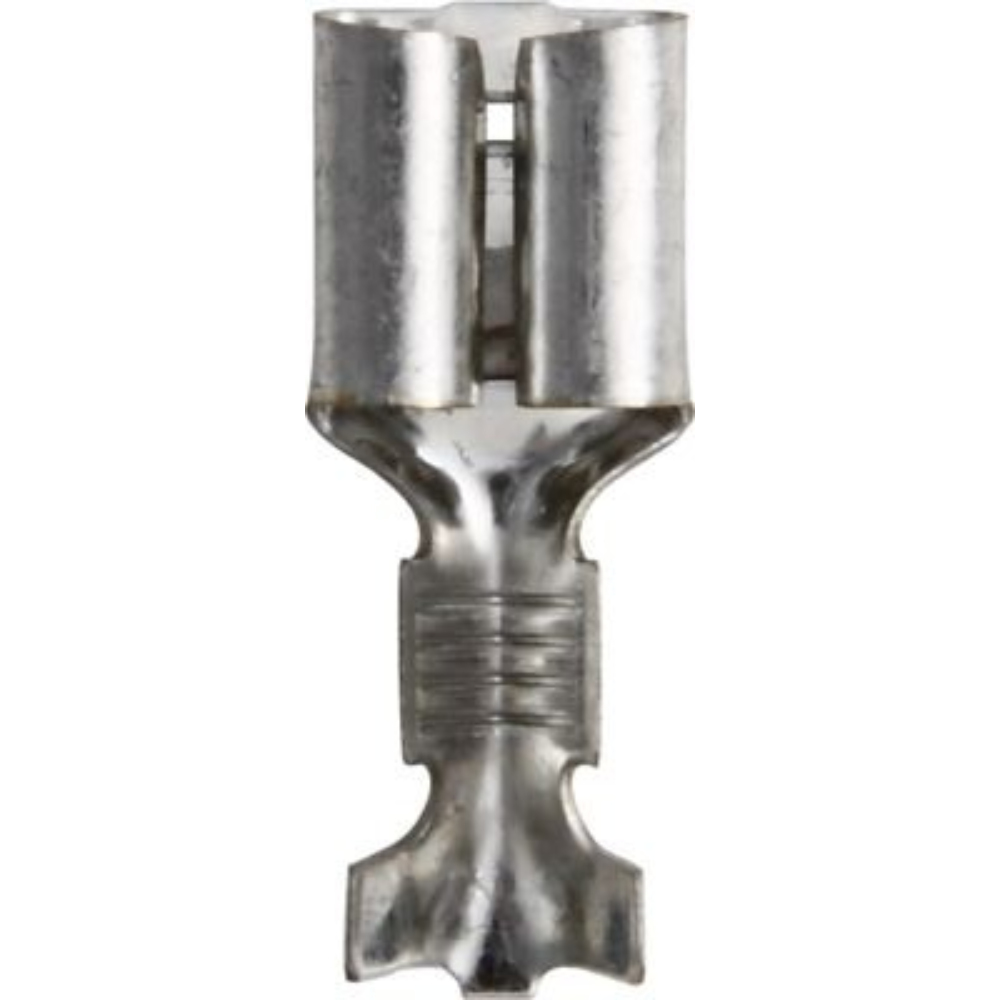 Non-Insulated Terminals Push-on Females – 6.3 mm Zinc | Pack of 50